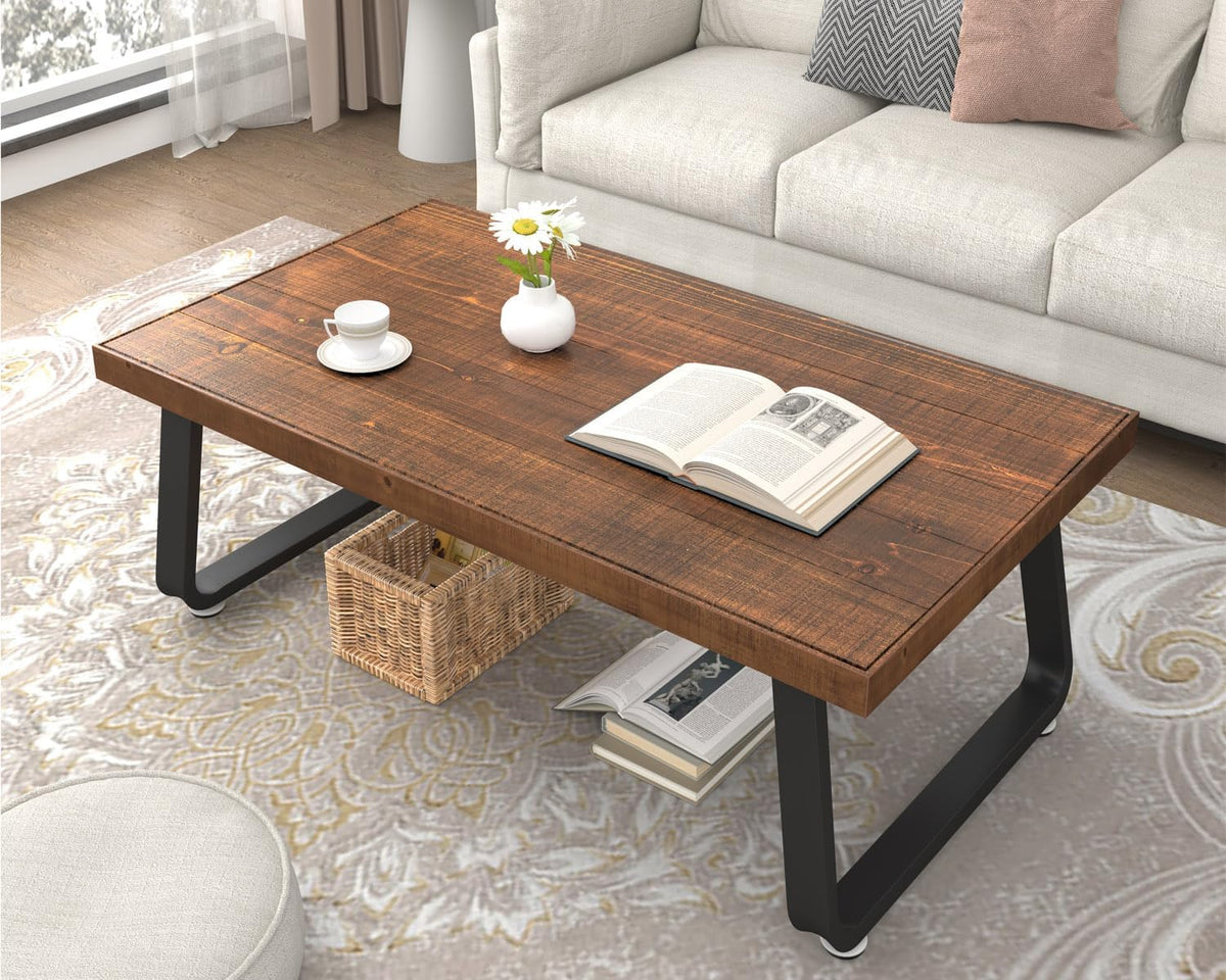 IBF 120 cm Massivholz Couchtisch Wohnzimmertisch Coffee Table Stubentisch